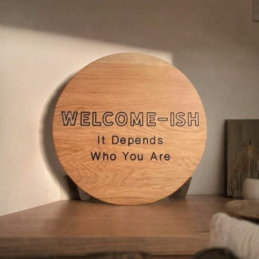 A Unique Custom Rimu Sign